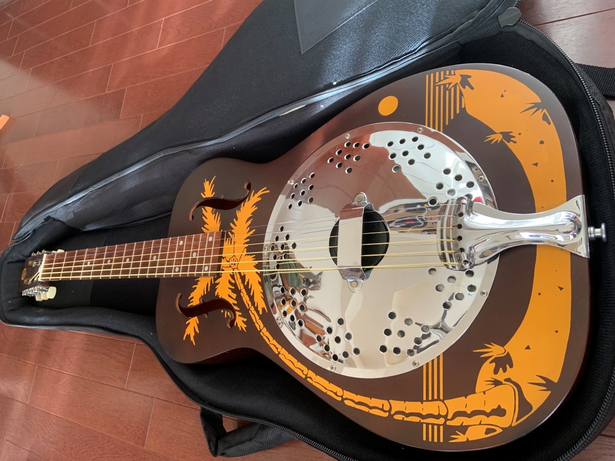 USA製DOBROリゾネーター Yahoo!オークション - DOBRO リゾネーターギター Hula Blues