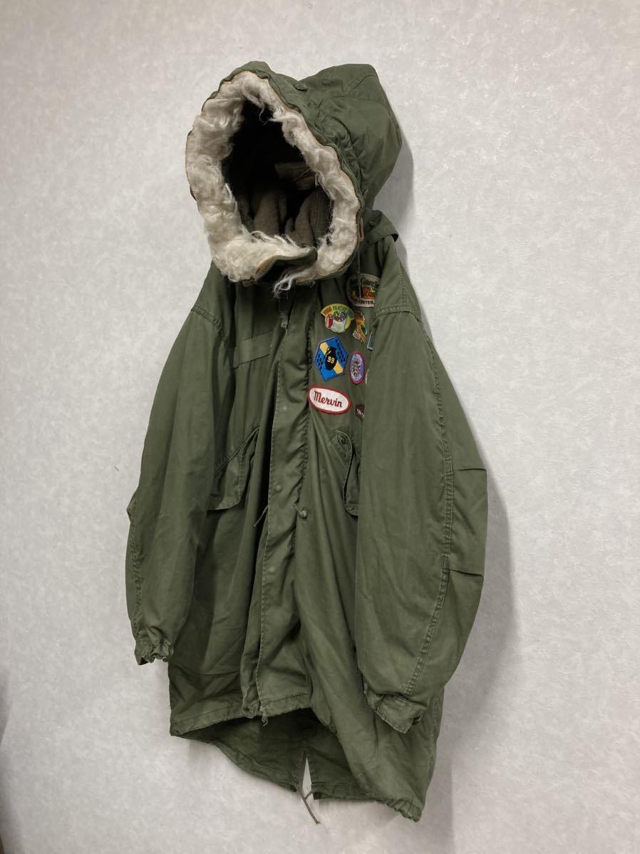 フルセット!70s 米軍実物 M-65 モッズコート フィッシュテール ARMY