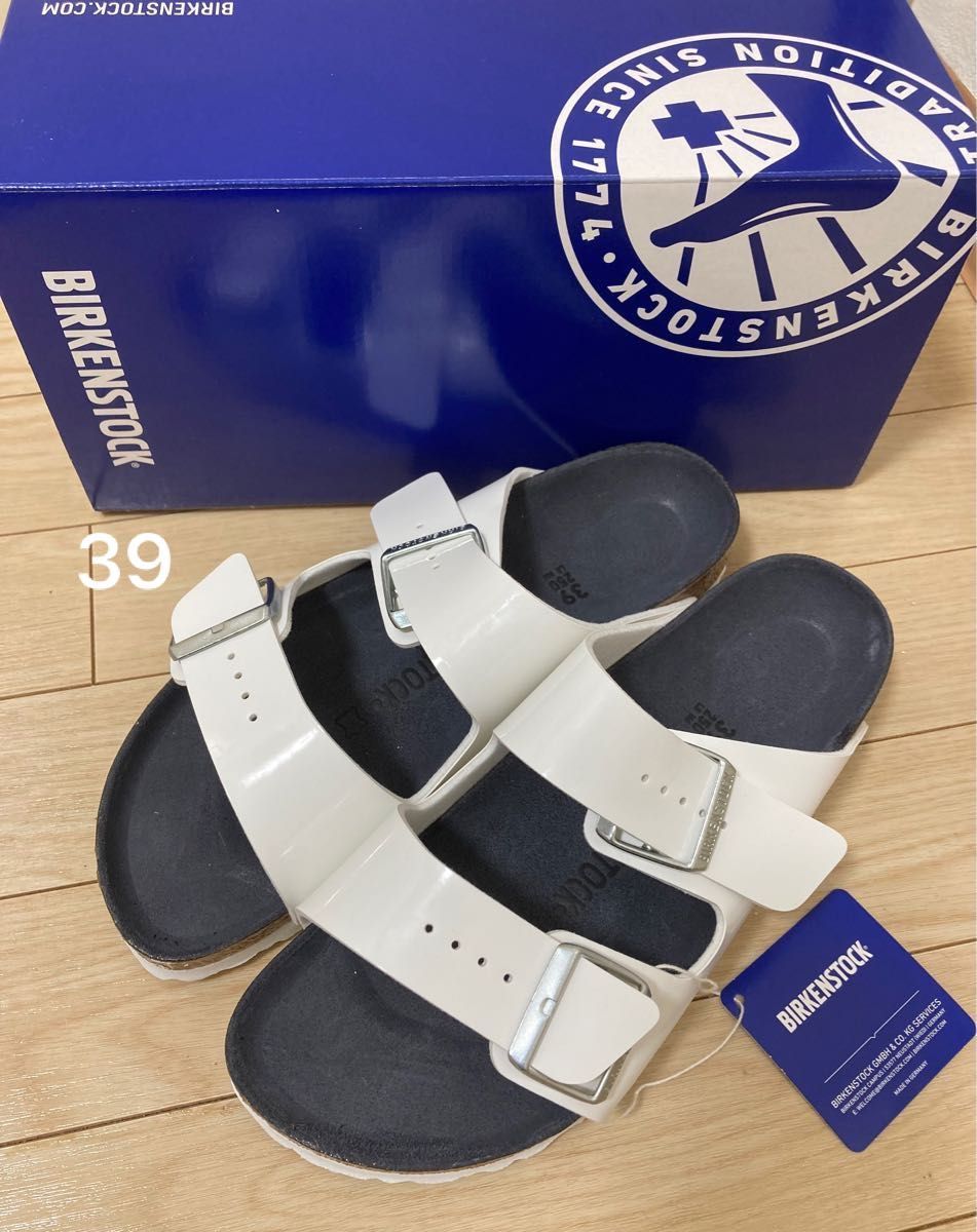 BIRKENSTOCK ビルケンシュトック Arizona アリゾナ サンダル 39 新品未使用 外箱付