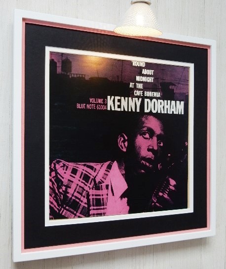 ケニー・ドーハム/50s ジャズ LP アート/ジャケ ポスター/Kenny Dorham/ Vol. 3/Jazz Art Classics/Framed Blue Note ALBUM/Latin Jazz_画像1