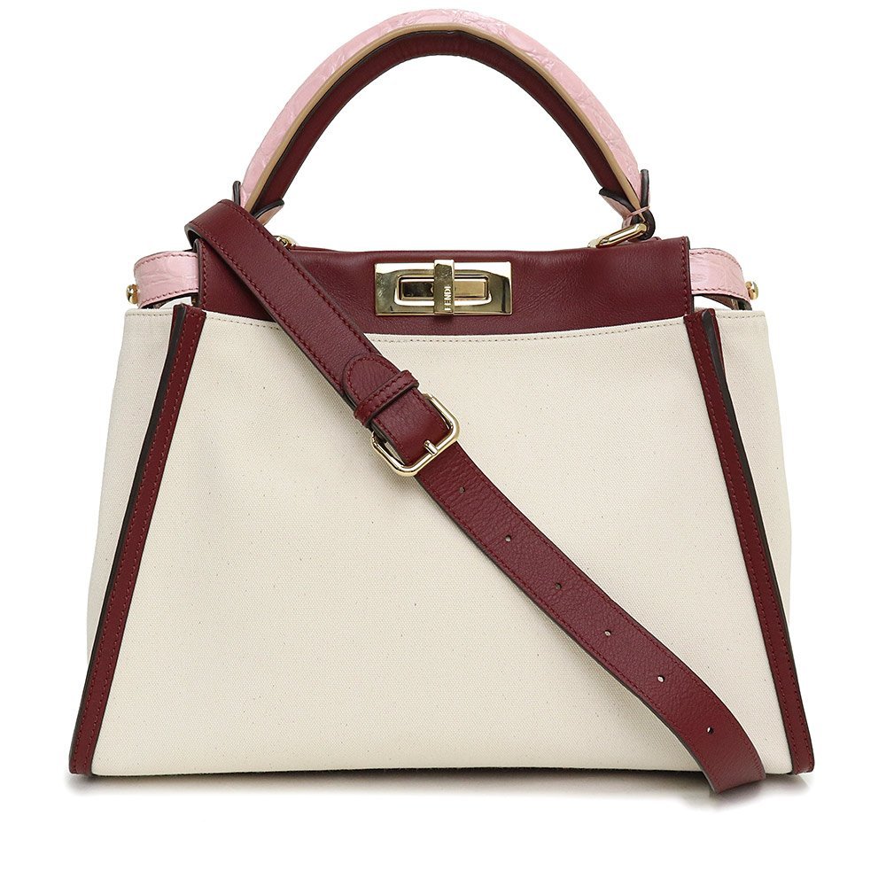 未使用 展示品)フェンディ FENDI ピーカブー レギュラー ハンドバッグ