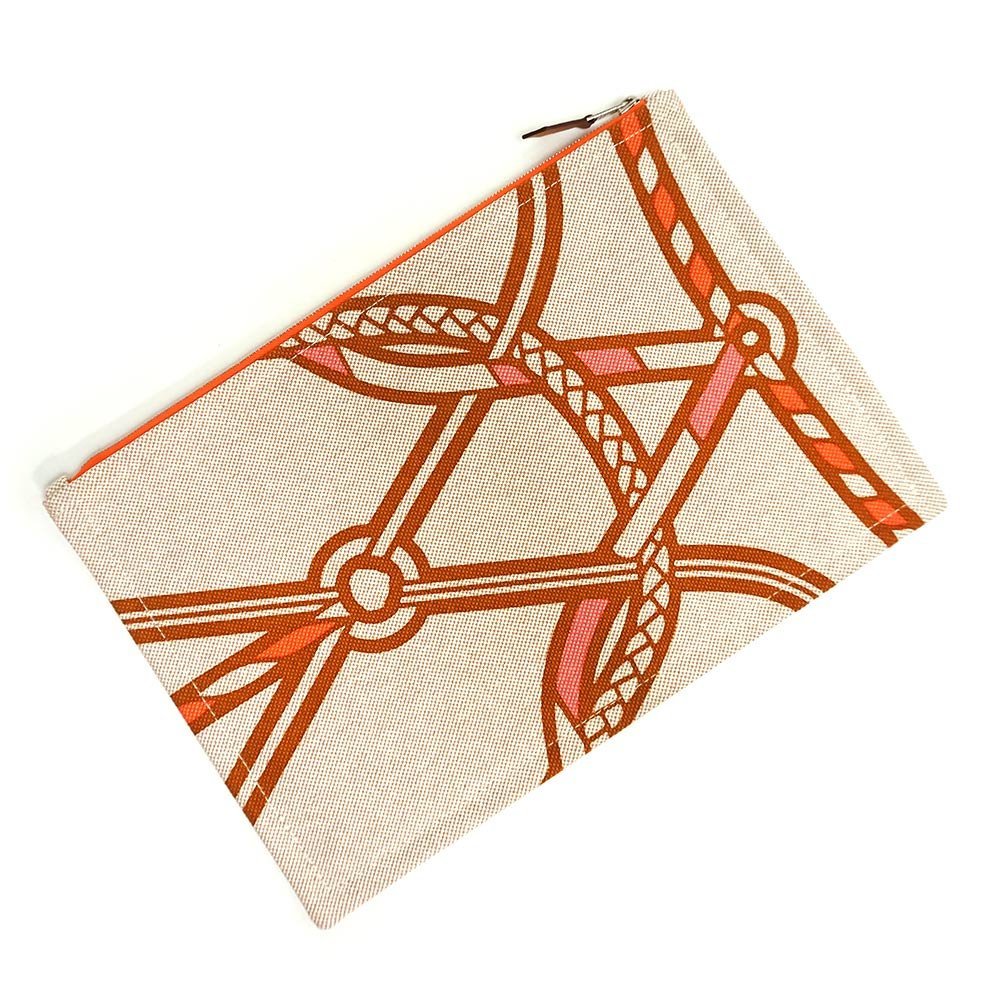 新品・未使用品)エルメス HERMES トレサージュ マラン GM フラット
