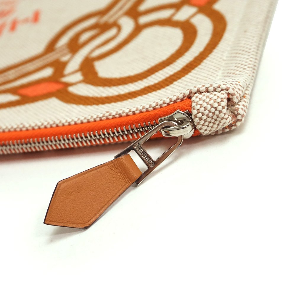 新品・未使用品)エルメス HERMES トレサージュ マラン GM フラット