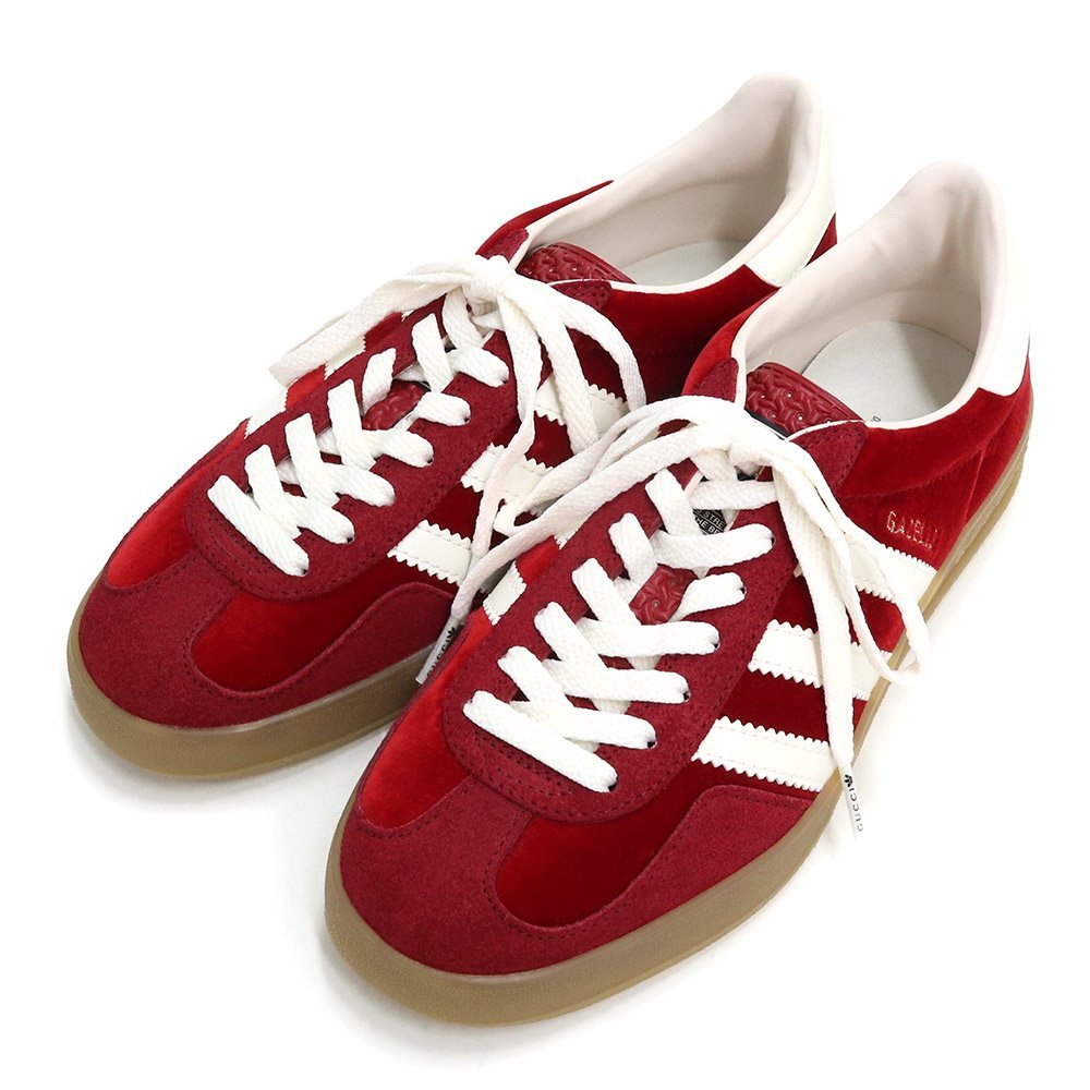 グッチを (新品・未使用品)グッチ アディダス GUCCI ガゼル adidas
