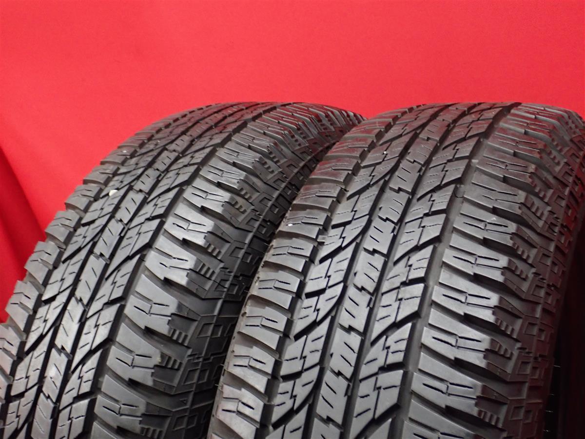 中古タイヤ 255/70R18 113H 2本セット ヨコハマ ジオランダー A/T G015 YOKOHAMA GEOLANDAR A/T G015 9.0分山 ジープ ラングラー_画像4