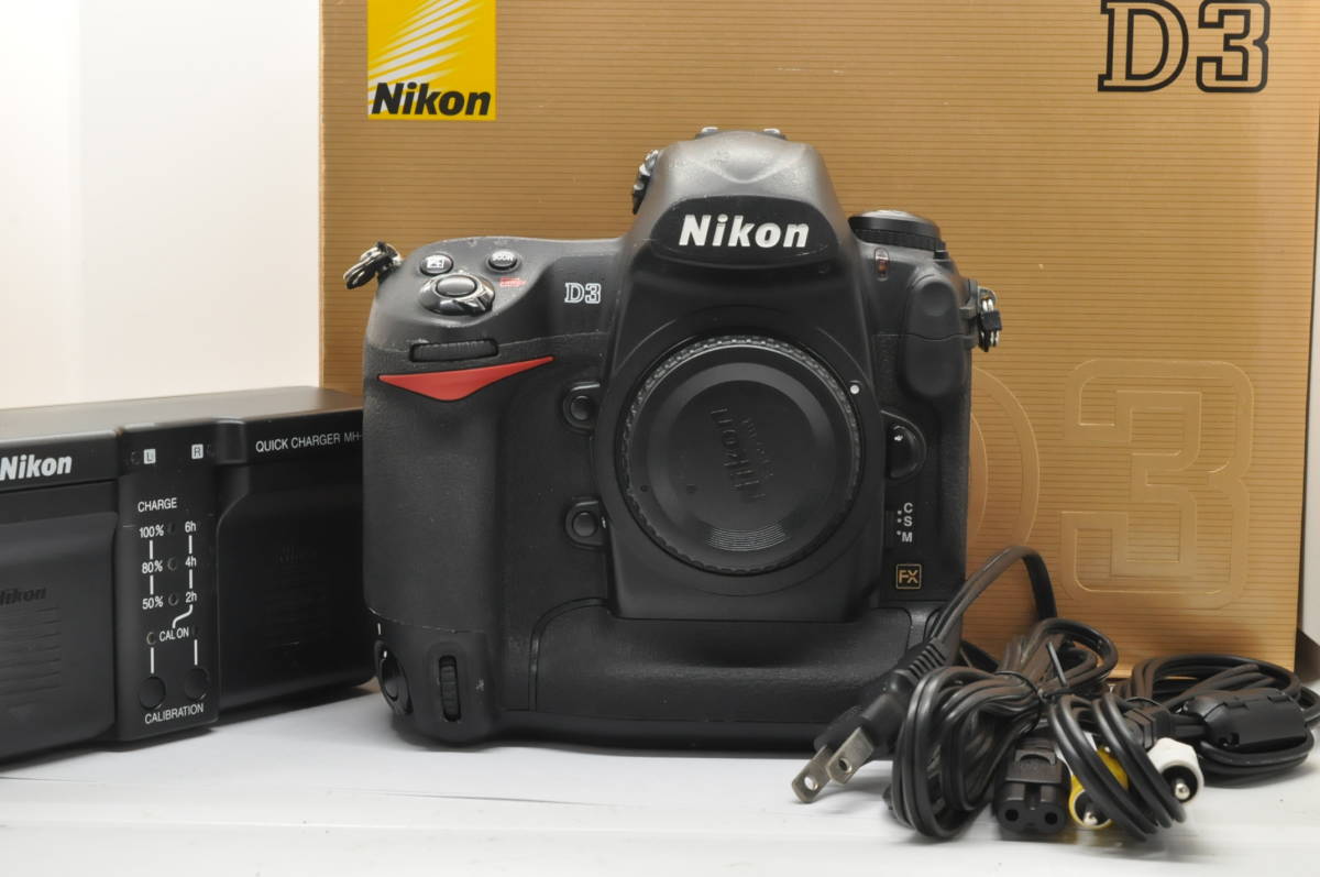 していない シャッターカウント 65500 Nikon ニコン D3 デジタル 一眼