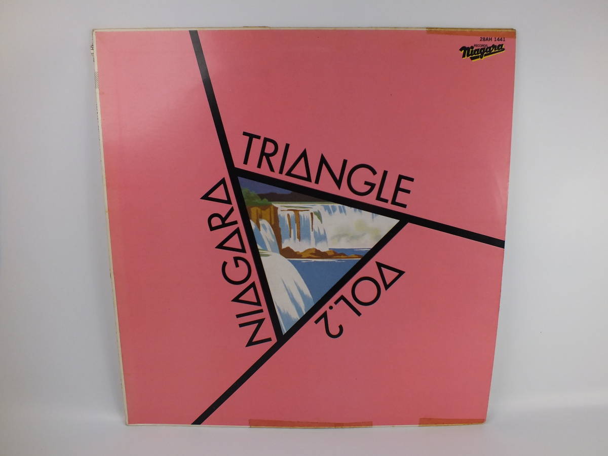 28AH 1441　NIAGARA 佐野元春　杉真理　大滝詠一　TRIANGLE VOL.2 LP 【8商品以上同梱で送料無料】_画像2