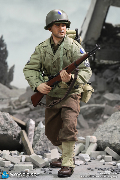 いたします DID A80156 アメリカ陸軍 第29歩兵師団 アパム伍長 1/6