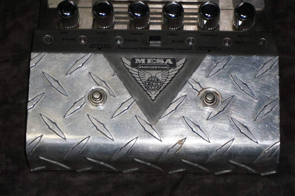 □ MESA/BOOGIE メサブギー □ 後期型 V-TWIN PREAMP 真空管プリアンプ