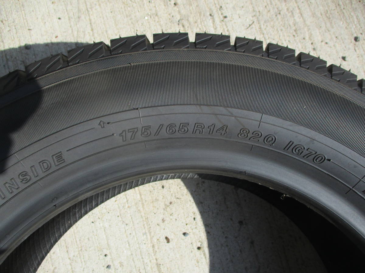 未使用品　１７５／６５Ｒ１４　ヨコハマ　アイスガード　ＩＧ７０　２０２１年製　１本　フィット　ヴィッツ_画像3