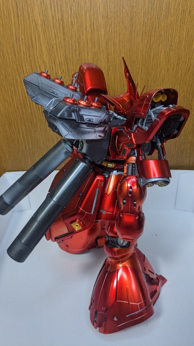 MGνガンダムチタニウムフィニッシュ&サザビー スペシャルコーティグ-