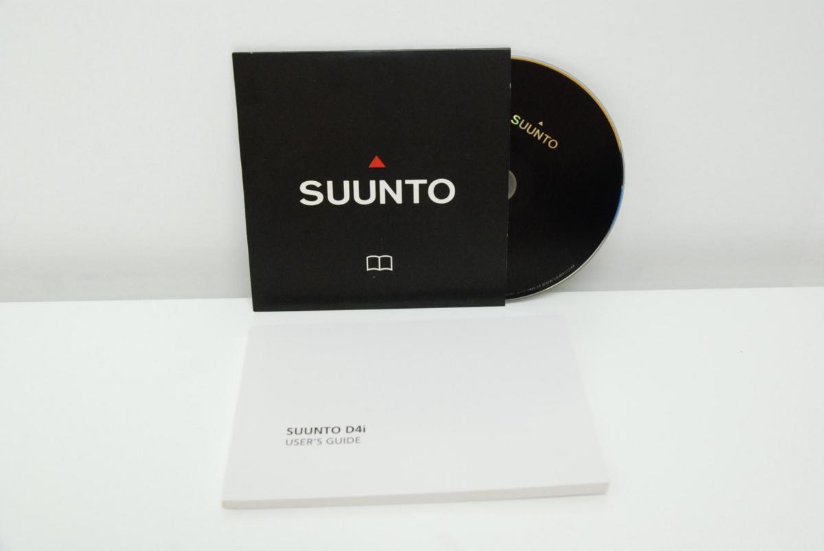 未使用 SUUNTO D4i用 ダイブコンピュータ 取扱説明書 DVD付 [30617]_画像1