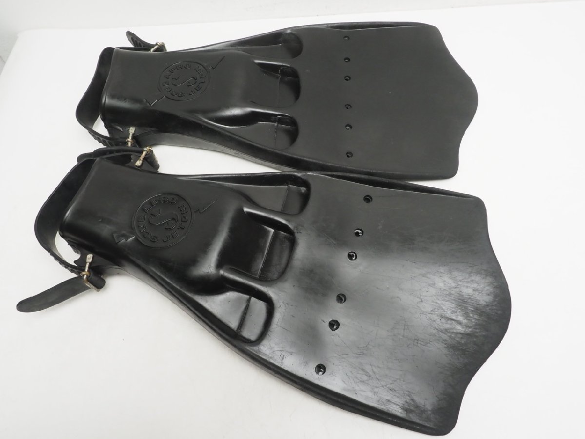 USED SCUBAPRO Scubapro JET FIN jet fins Raver MADE IN USA size :M rank :A scuba diving supplies [3F-51978]