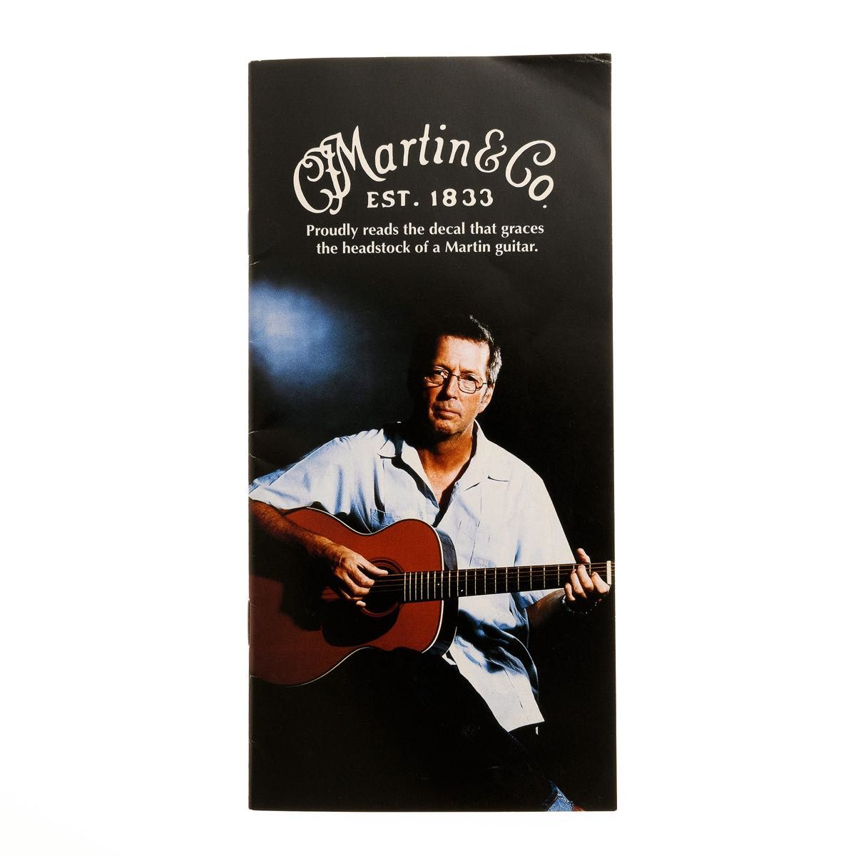マーチンギター 2000年3月発行カタログ vol.14 エリック・クラプトン表紙 Martin & Co. 黒澤楽器