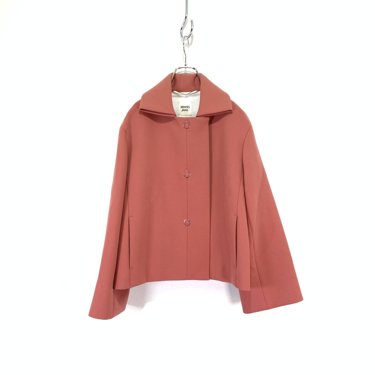 2018AW HERMES by Nadge エルメス ナデージュ セリエボタン ウール
