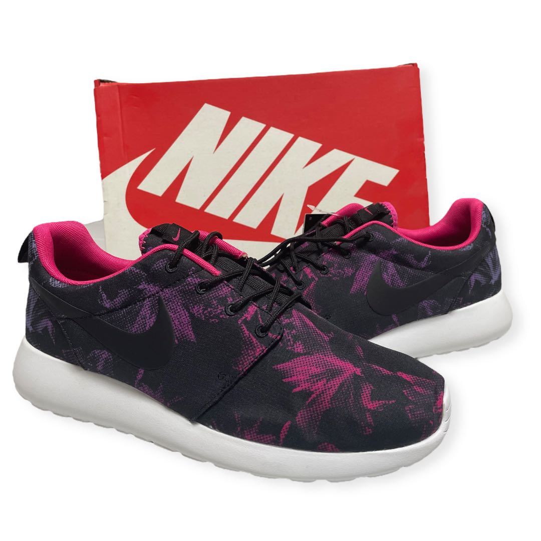 希少【新品】2013年 NIKE WMNS ROSHERUN PRINT size:28cm ナイキ ウィメンズ ローシラン プリント メンズ Nagoya 名古屋ウィメンズマラソン_画像1