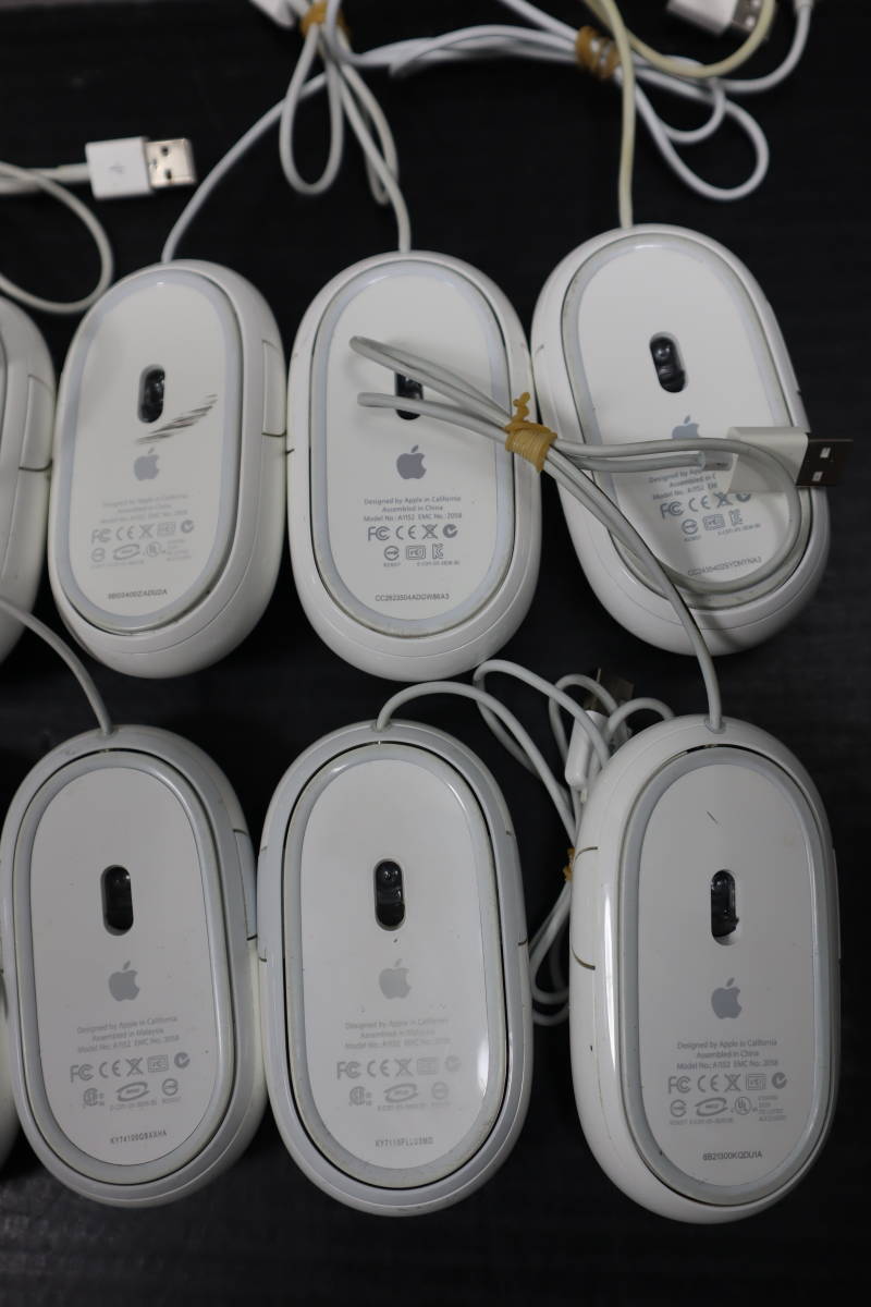 E0121 & L 14 pcs. set Apple original Mac USB connection optical mouse / A1152