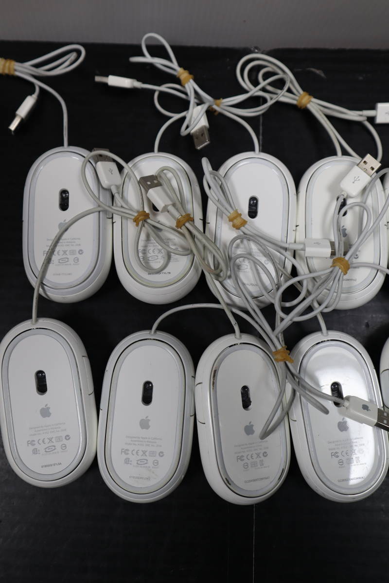 E0121 & L 14 pcs. set Apple original Mac USB connection optical mouse / A1152