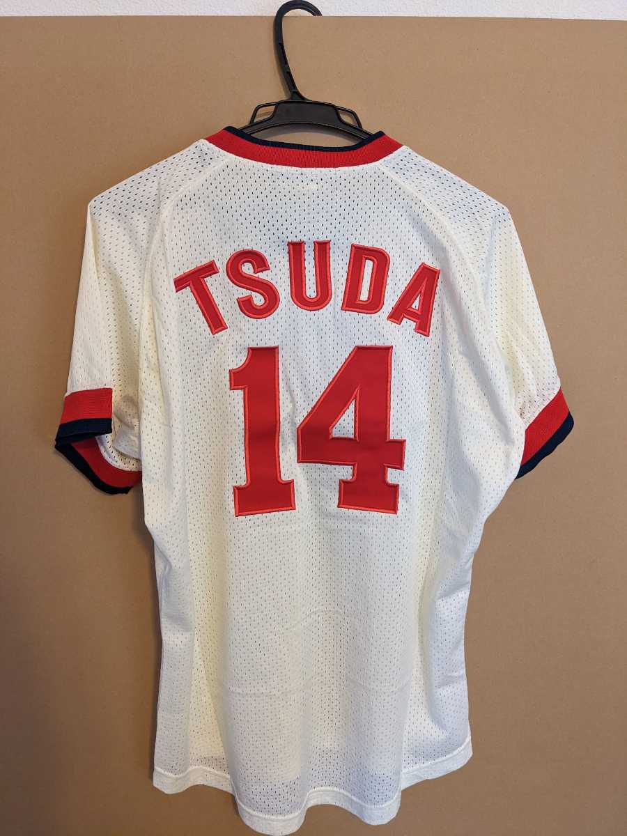 正規品】広島カープ 津田 恒実 14 復刻ユニフォーム メッシュ 正規品】広島カープ 津田 恒実 14 復刻ユニフォーム メッシュ