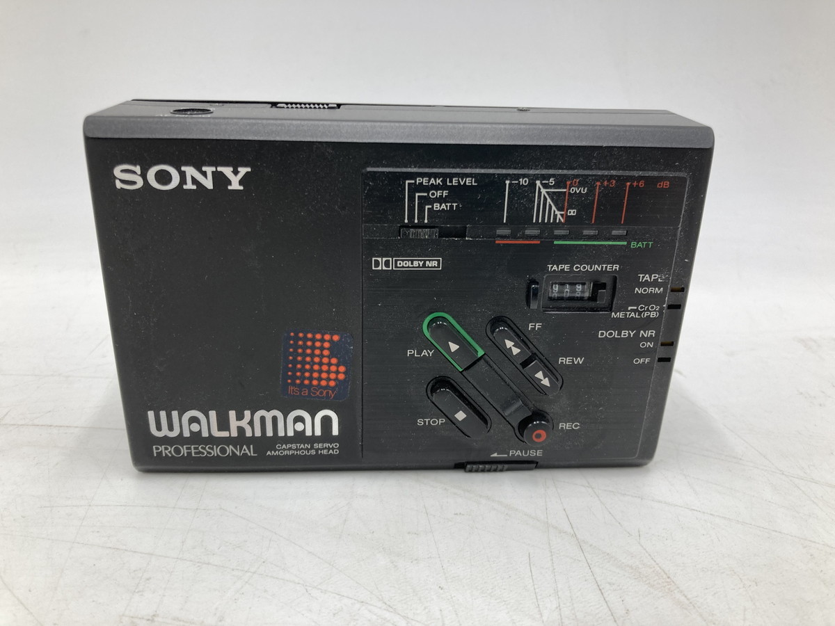 SONY ウォークマン WM-D3 ステレオカセットレコーダー-