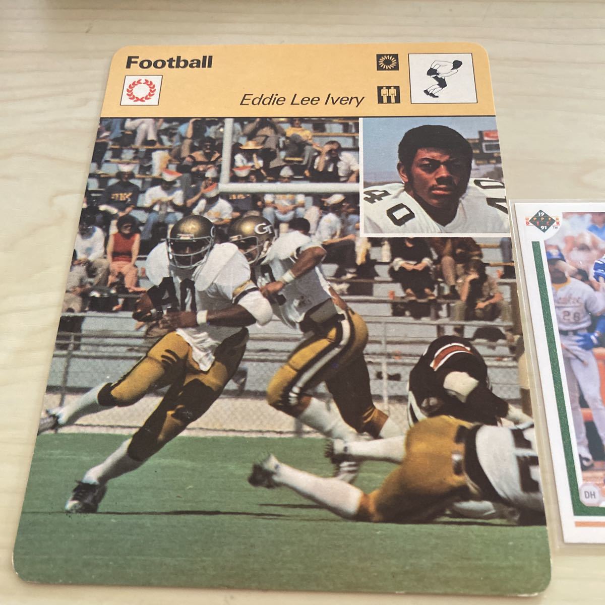 1977-79 SportsCasterCard Football Eddie Lee Ivery.Whizzer White.Jerome Holland.Tony Dorset.Indian Hall Of Fame.Charley Taylor.他_画像10