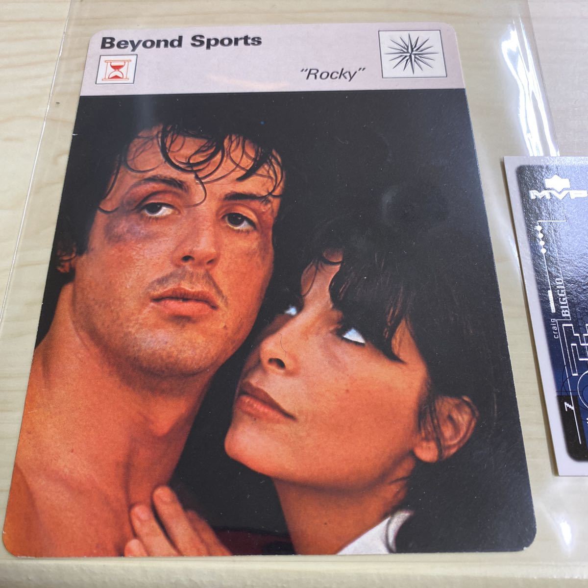 1978 SportsCasterCard Beyond Sports Rocky :Sylvester Stallone スポーツキャスターカード ロッキー シルベスタースタローンの画像1