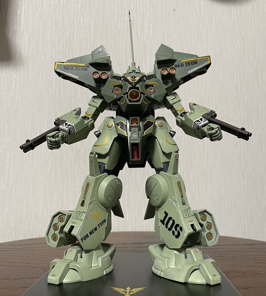 ゲーマルク 塗装済み 完成品 HGUC ガンプラ スクラッチ ネオジオン オリジナル ガンダム 宇宙世紀_画像10