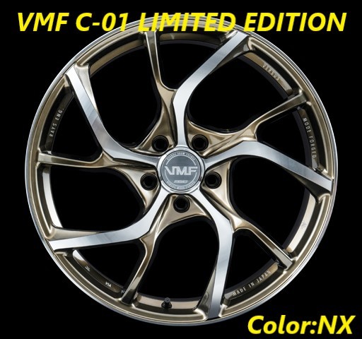 【購入前に納期要確認】VMF C-01 LIMITED EDITION SIZE:8.5J-20 +38(F1) PCD:114.3-5H Color:NX ホイール2本セット