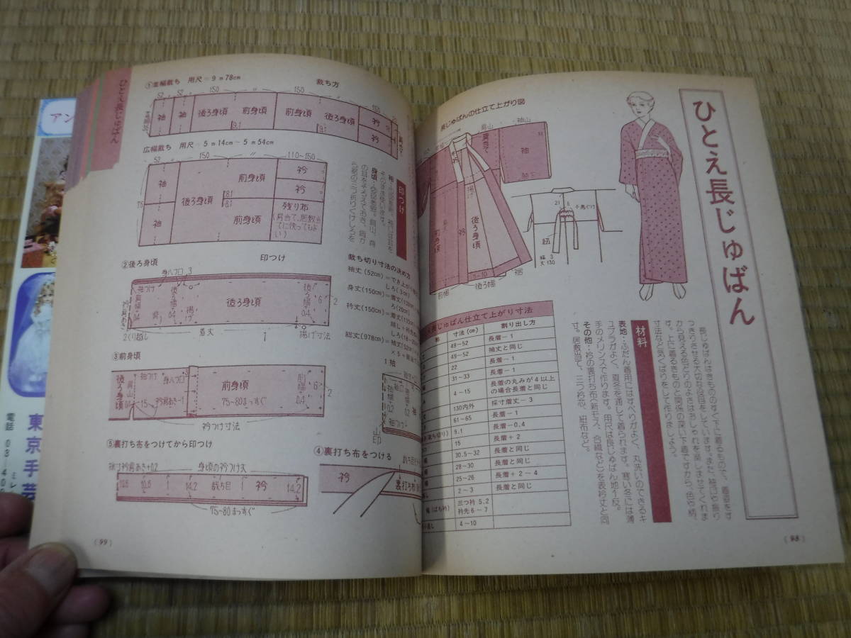 ’80　主婦と生活11月号第1付録　きものと和裁小物　_画像8