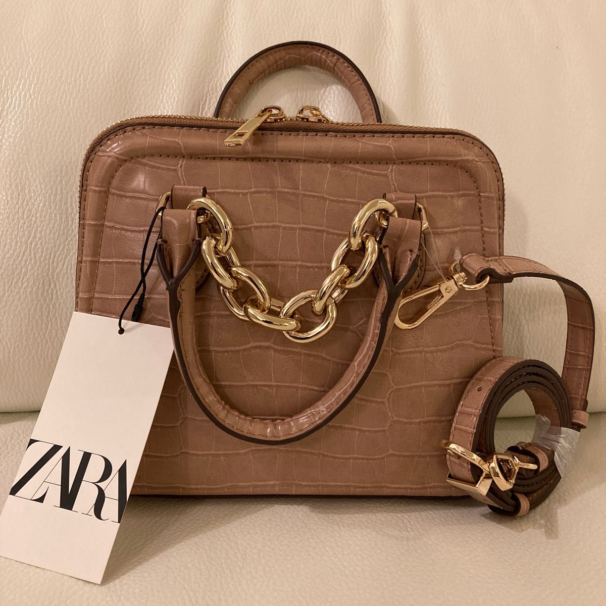 ZARA ザラ 2ウェイショルダーバック(新品)|Yahoo!フリマ(旧 ZARA ザラ 2ウェイショルダーバック(新品)|Yahoo!フリマ(旧