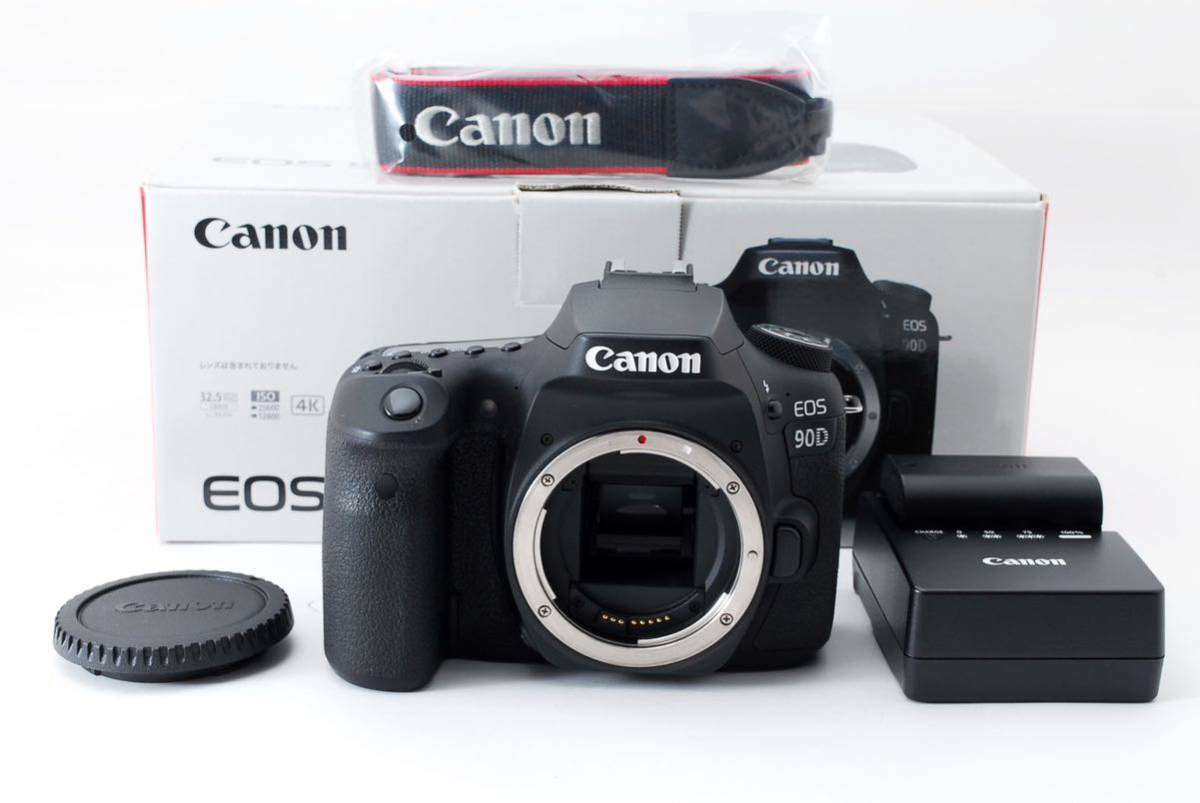 美品 キャノン CANON EOS 90D ボディ 3250万画素 デジタル 一眼レフ カメラ/動作品☆734