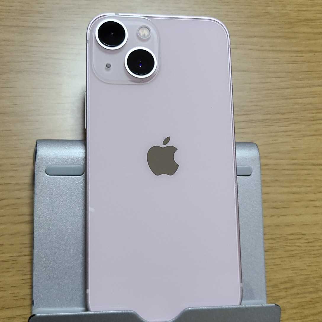 送料無料!SIMフリー iPhone 13 mini 128GB ピンク バッテリー100