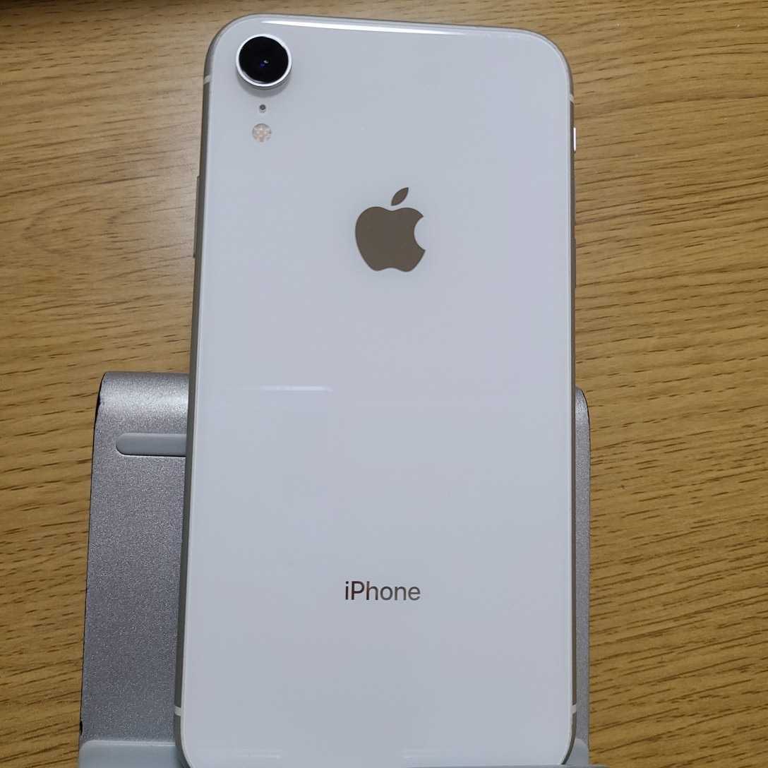 スマートフォン/携帯電話 スマートフォン本体 送料無料 SIMフリー iPhone XR 64GB ホワイト