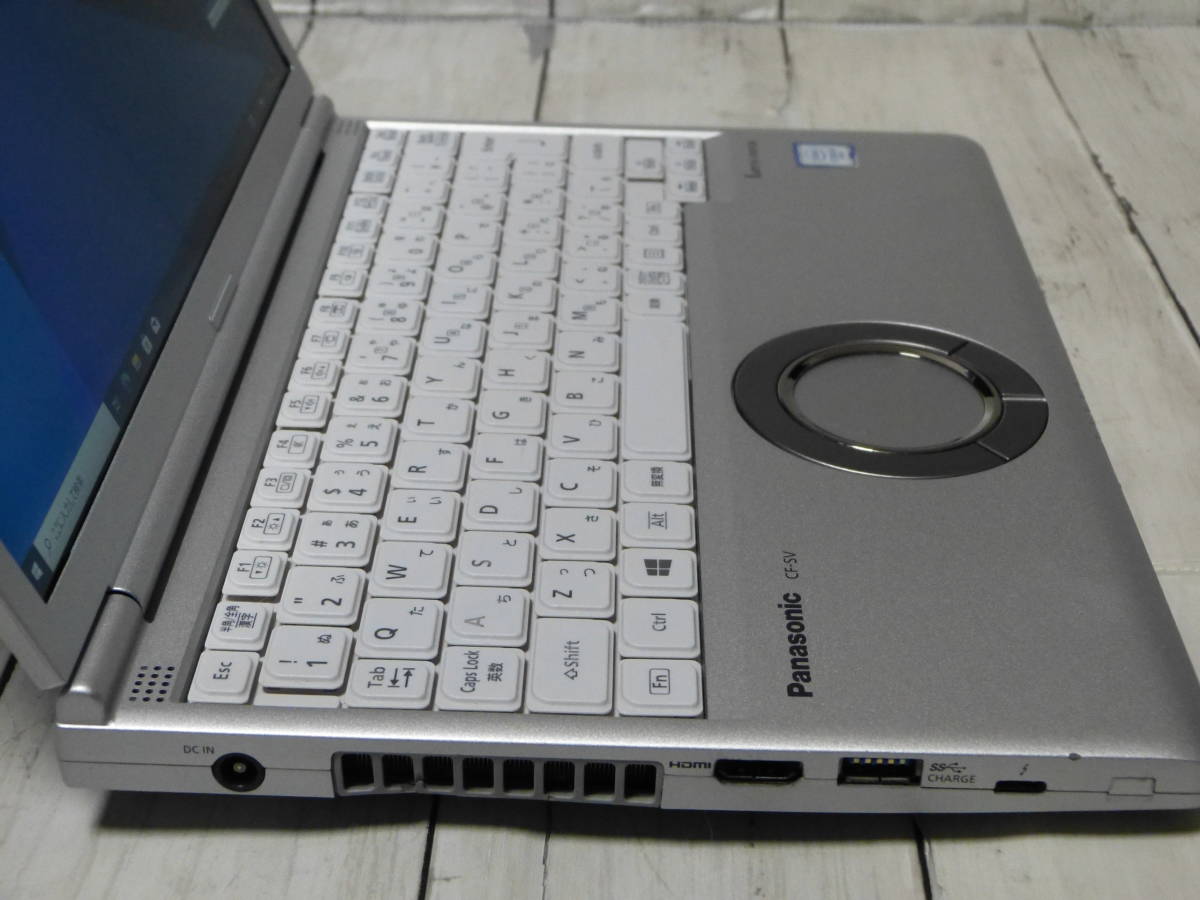 白 フリル付 5日まで! 387)パナソニック CF-SV8 Core i5-8365U