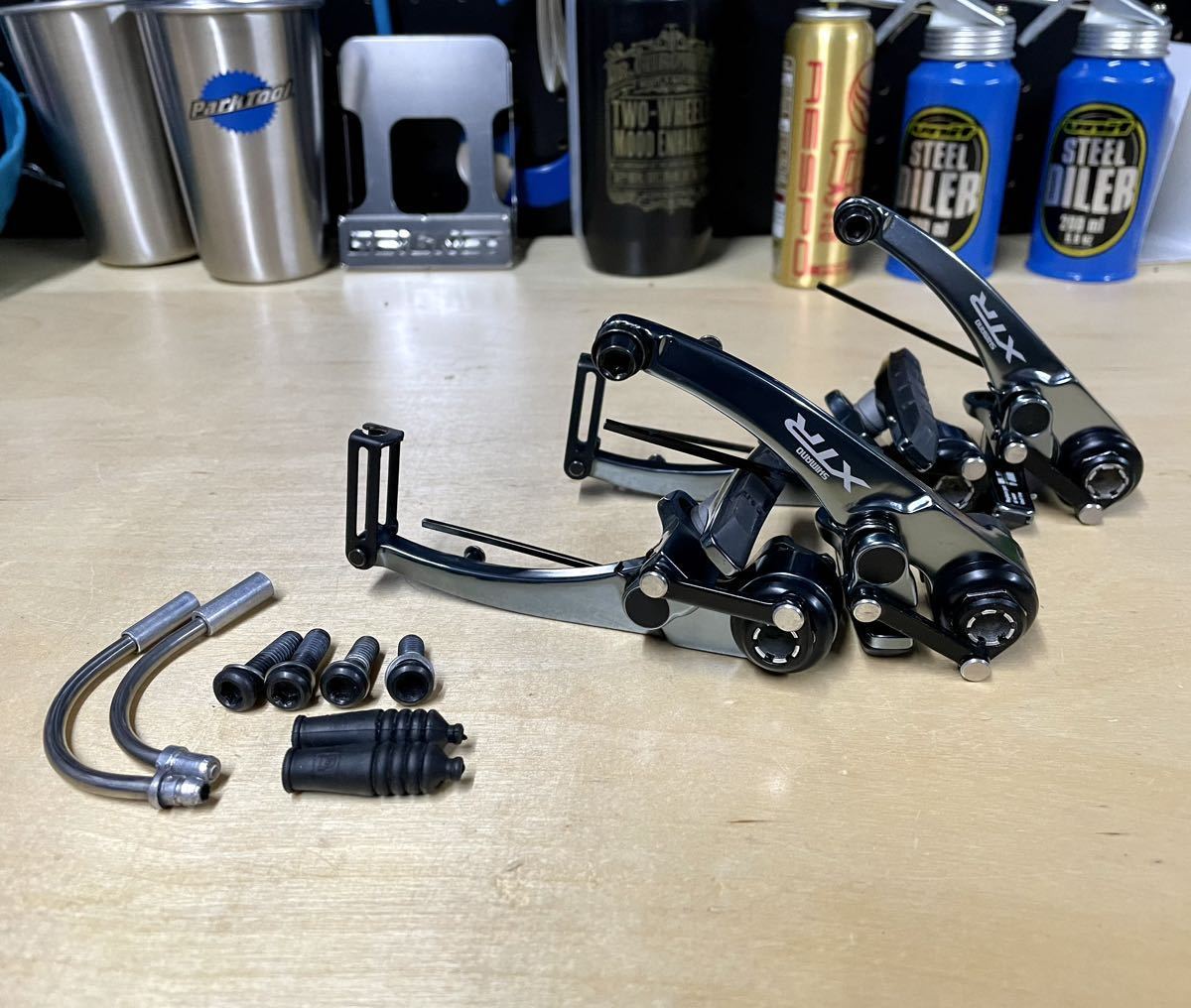SHIMANO XTR BR-M960 Vブレーキ 前後セット パラレルリンク オールド
