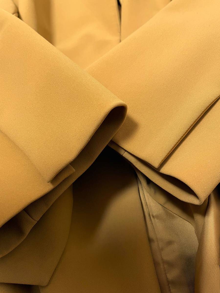 [ as good as new unused . close ultimate beautiful goods ]to-taliteTOTALITE gown coat free size beige large size XL possible ribbon belt attaching commuting going to school 