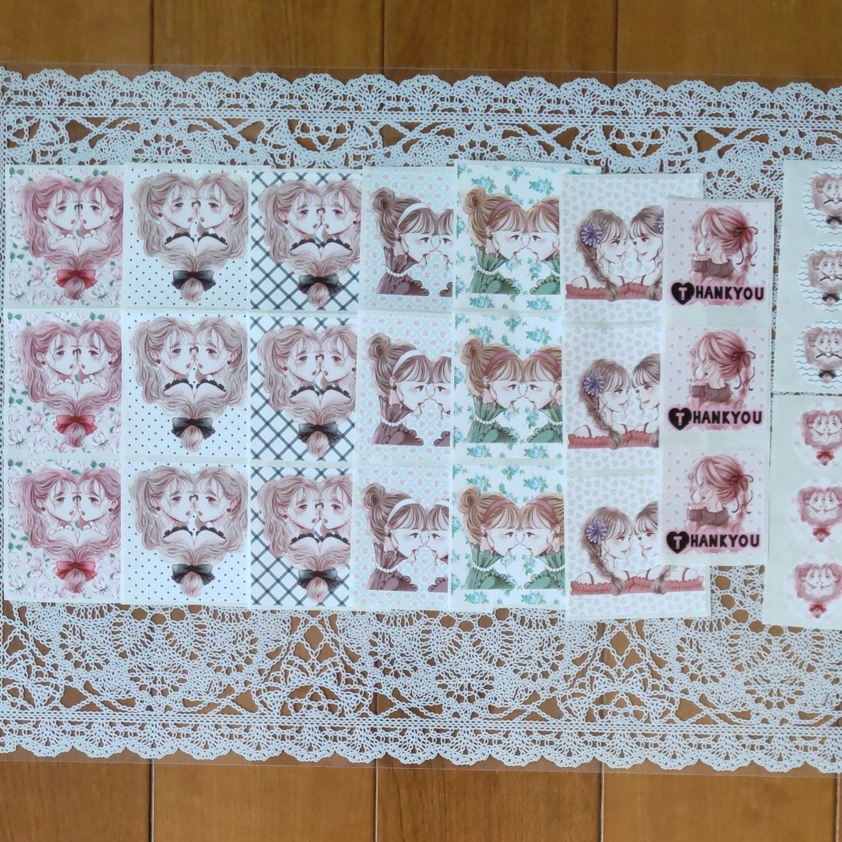 シールおすそわけ ciel様 七色の海様コラボ ロールシール切り売り 9