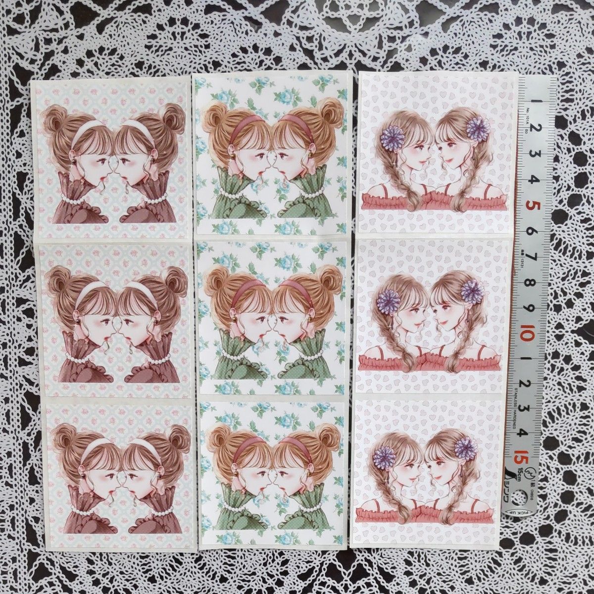シールおすそわけ ciel様 七色の海様コラボ ロールシール切り売り 9