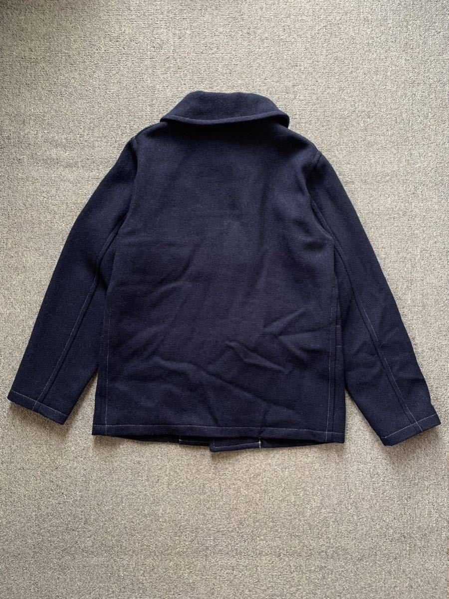 木造 展示品【Dry Bones】ジップジャケット 黒×グレー Sサイズ 36