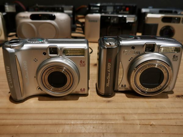 【陵】r73naz84r カメラ 13点 まとめて ・光学機器・ 検索) フィルムカメラ デジタルカメラ デジカメ キャノン リコー ニコン