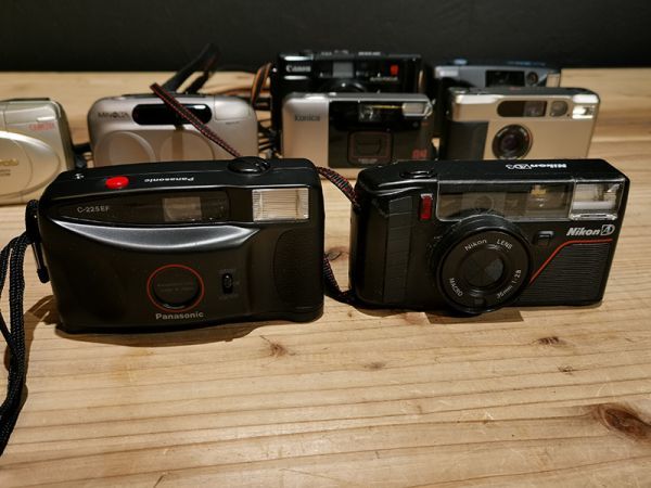 【陵】r73naz84r カメラ 13点 まとめて ・光学機器・ 検索) フィルムカメラ デジタルカメラ デジカメ キャノン リコー ニコン