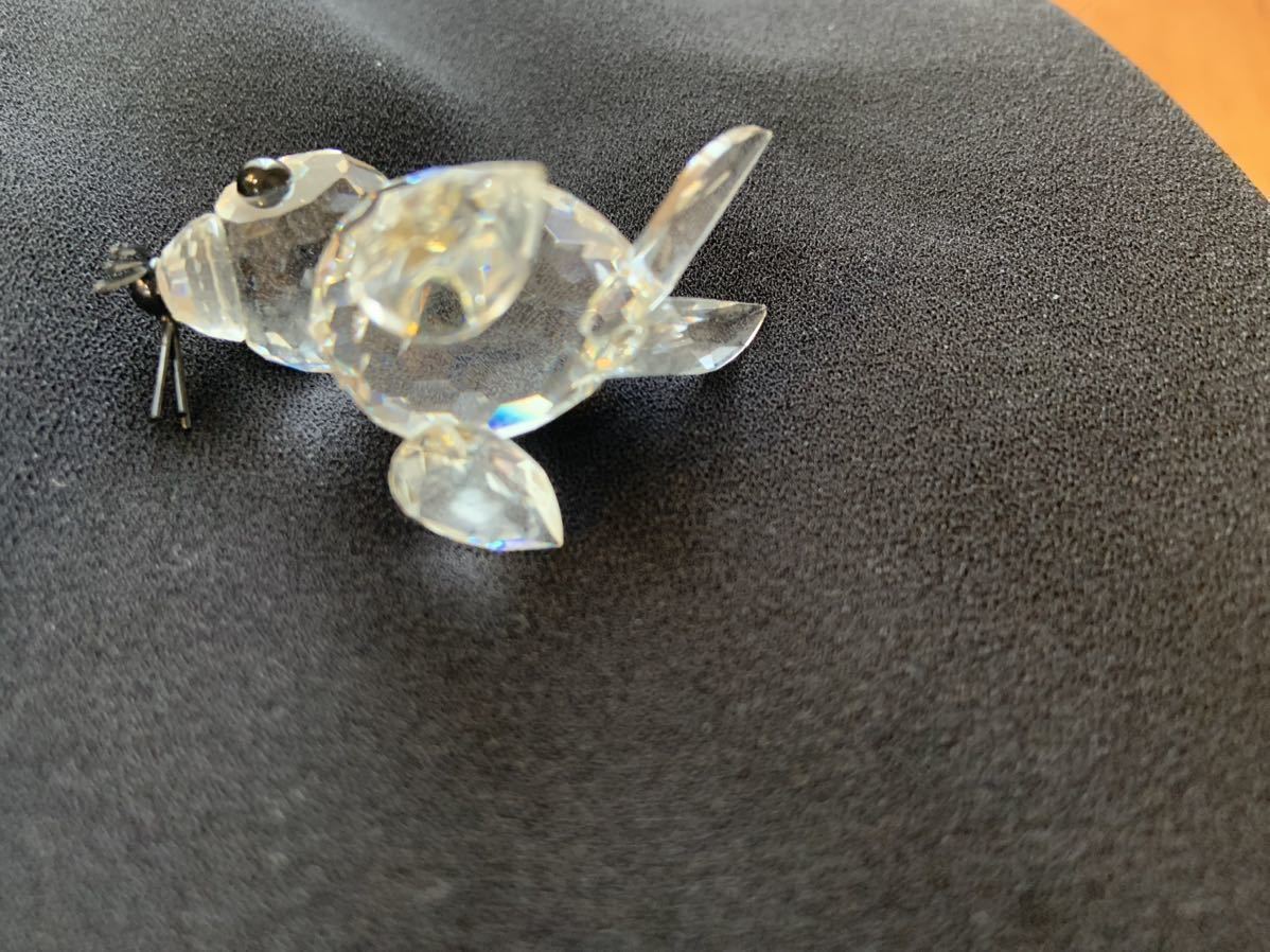 [ прекрасный товар ]SWAROVSKI Swarovski украшение тюлень Mini 1986 год снят с производства товар тюлень. младенец figyu Lynn 
