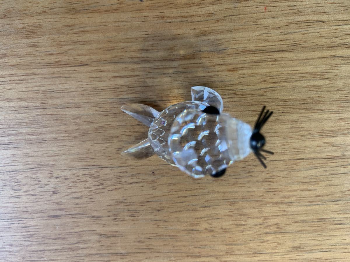 [ прекрасный товар ]SWAROVSKI Swarovski украшение тюлень Mini 1986 год снят с производства товар тюлень. младенец figyu Lynn 