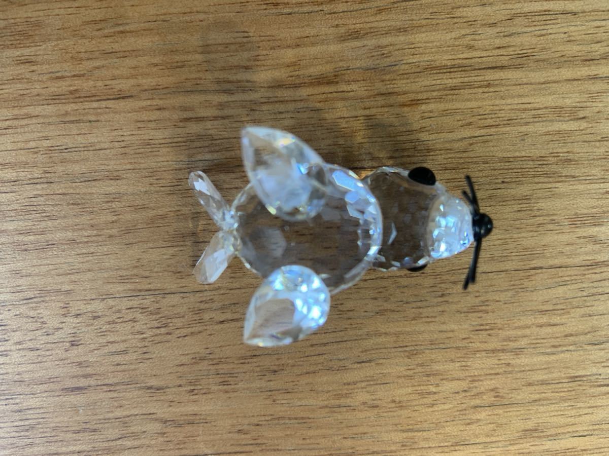 [ прекрасный товар ]SWAROVSKI Swarovski украшение тюлень Mini 1986 год снят с производства товар тюлень. младенец figyu Lynn 