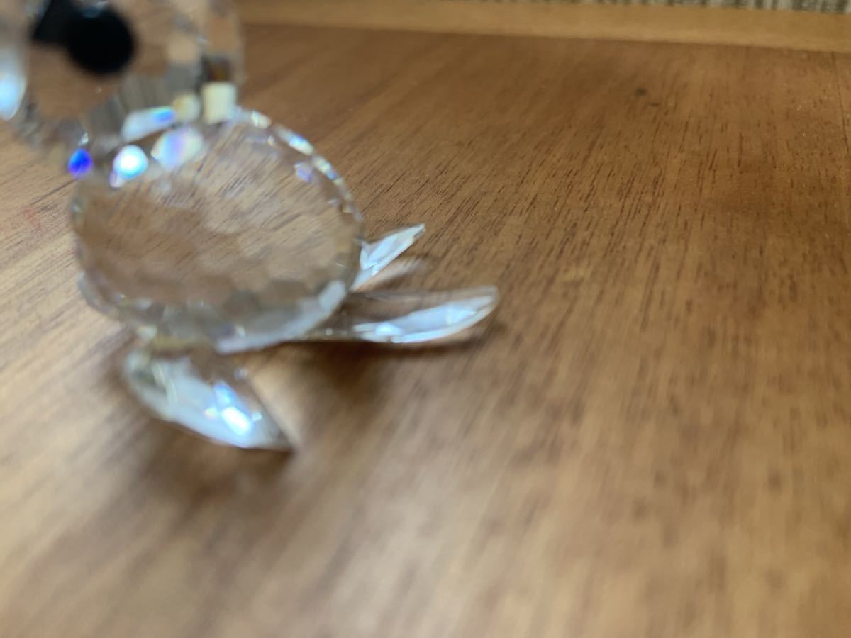 [ прекрасный товар ]SWAROVSKI Swarovski украшение тюлень Mini 1986 год снят с производства товар тюлень. младенец figyu Lynn 