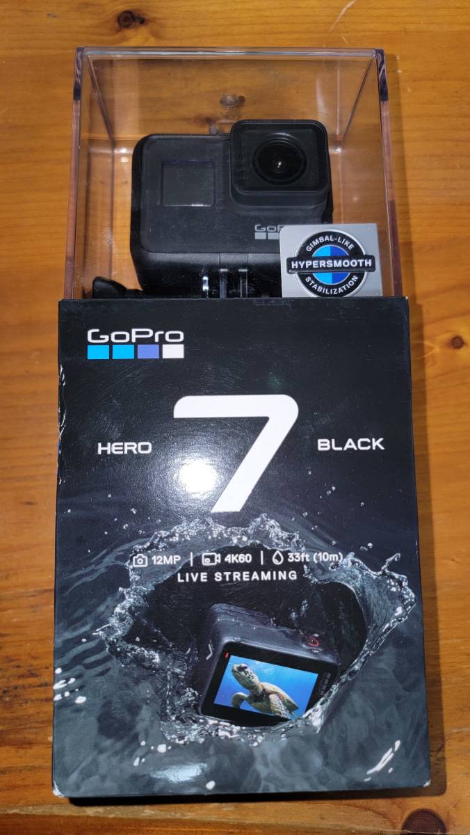 未開封 ゴープロ GoPro HERO7 BLACK(新品)のヤフオク落札情報