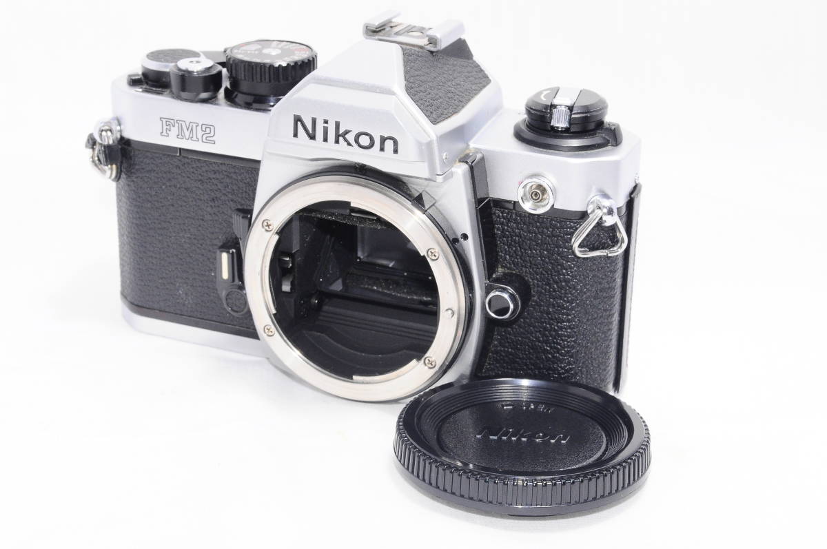 Yahoo!オークション - NIKON NEW FM2 シルバー ボディ ニコン MF...