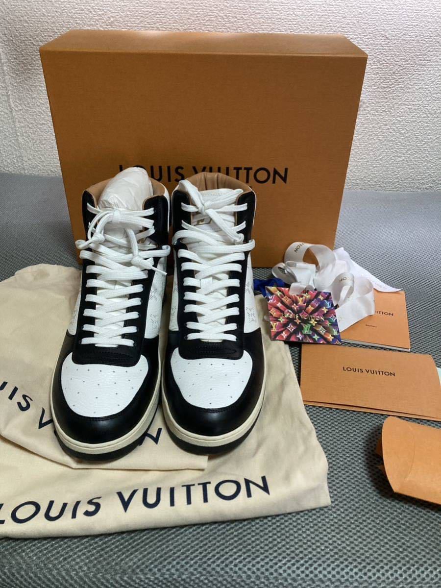 ルイヴィトン LOUIS VUITTON リヴォリ ハイカットスニーカー サイズ6 1