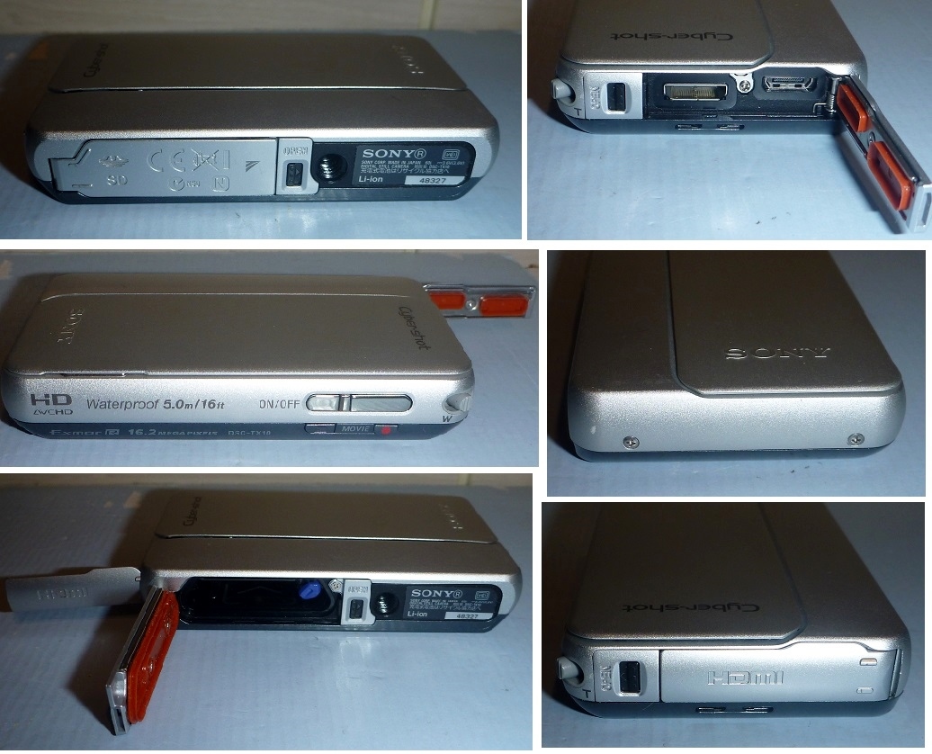 DV33 SONY DSC-TX10 デジカメ 水中ケース 家電、AV、カメラ カメラ ...