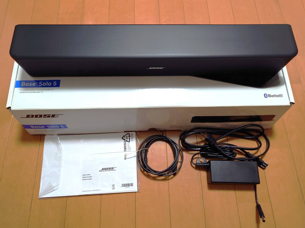 ヤフオク! - 【美品】Bose Solo 5 TV sound syst...